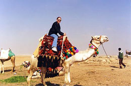 Photo op camel ride